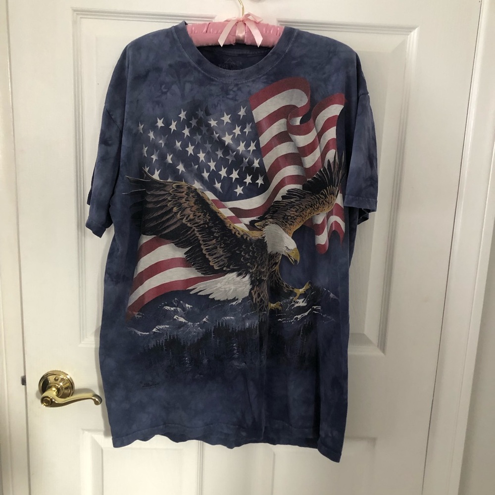 Tie dye graphic tee